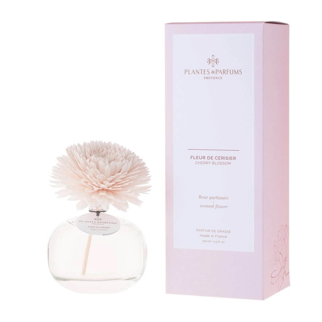 E-shop Vonný difuzér s kvetinou, Cherry Blossom 100 ml