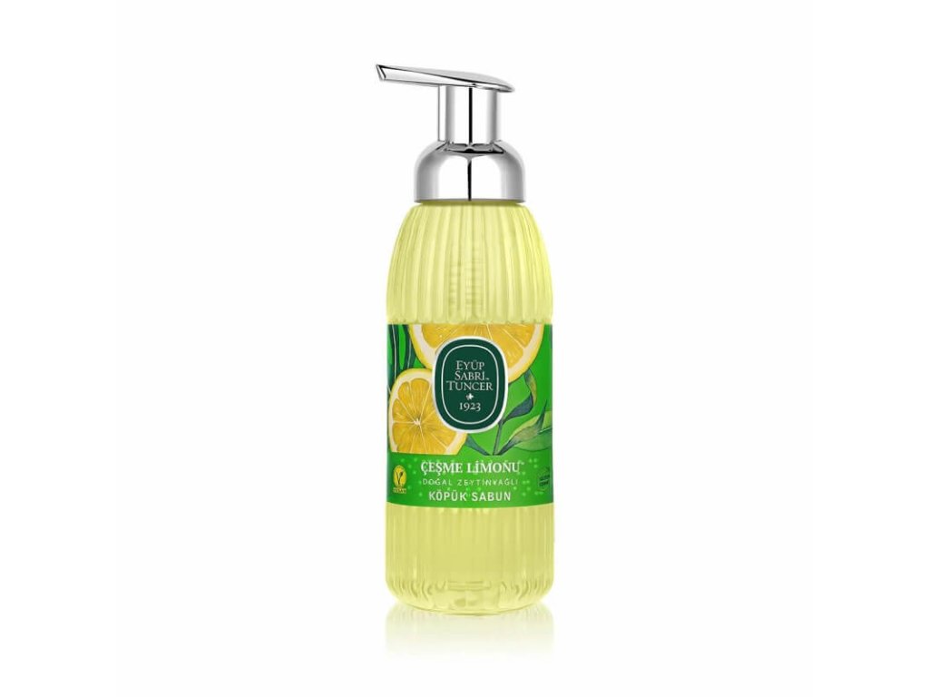 E-shop EST1923 Penové mydlo s prírodným olivovým olejom - Češme citrón, 500ml