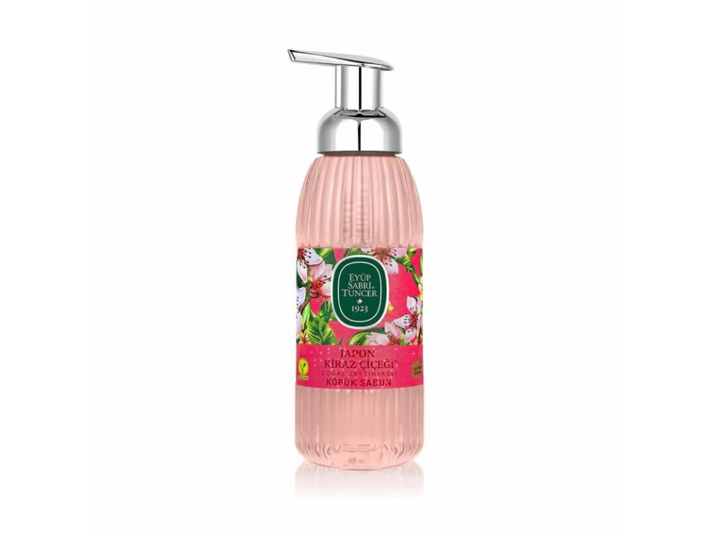 E-shop EST1923 Penové mydlo s prírodným olivovým olejom - Kvet japonskej čerešne, 500ml