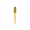 stalowy trzpien nosnik do kapturkow sciernych zloty