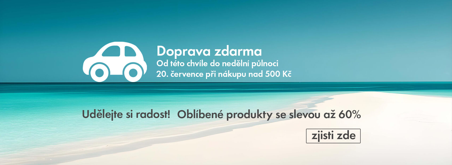 Doprava zdarma na víkend