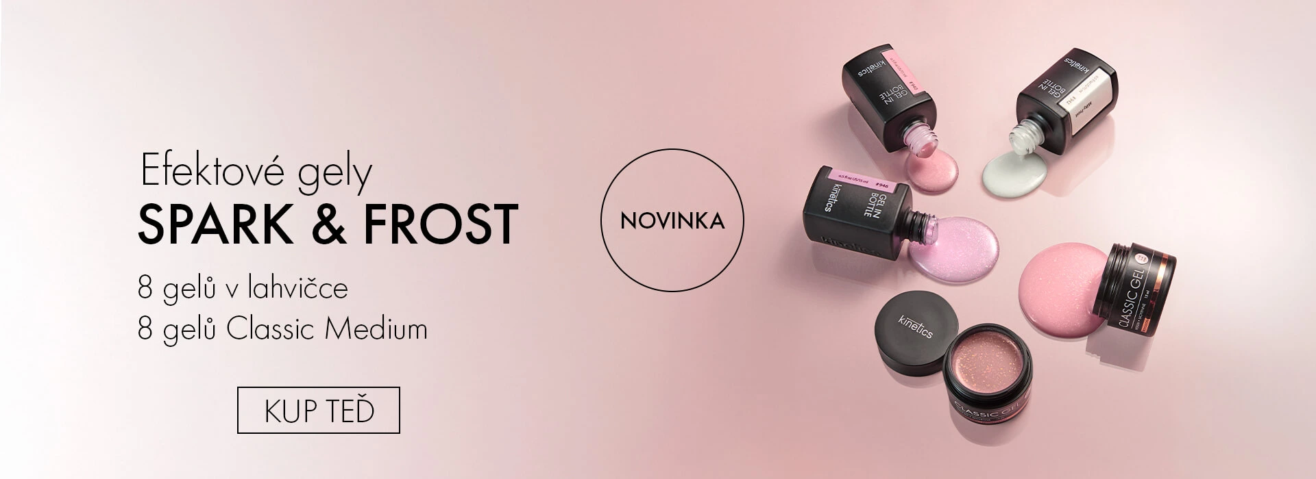 Nové efektové gely od Kinetics