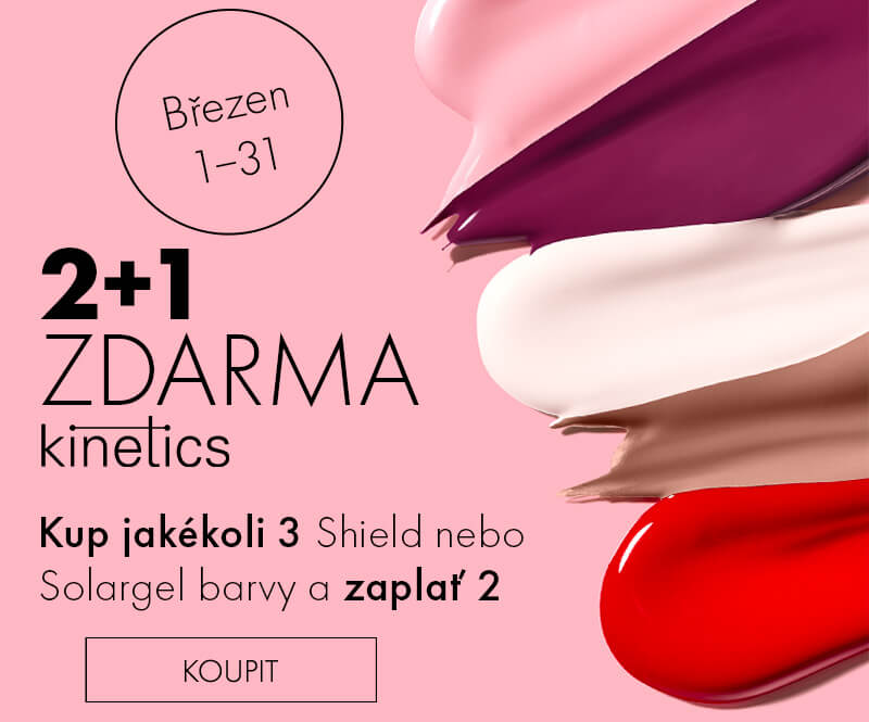 2+1 zdarma na barvy Kinetics