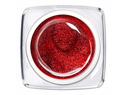 CHARM gel barevný #207 GLITTER RED