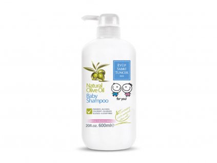 75774 8015 BABY SHAMPOO WITH NATURAL OLIVE OIL 600 ML 450x450