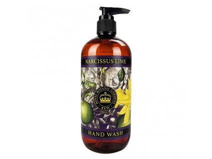 76362 kgl0015 kew gardens 500ml hand wash narcissus lime
