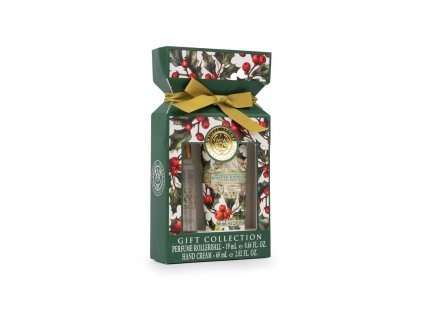 Somerset Toiletry Dárková sada krému na ruce a roll-onu Winter Woodland 2 ks