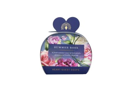 English Soap Sada tuhých mýdel Letní růže, 3 x 20 g