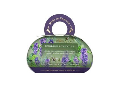 English Soap Company - Tuhé mýdlo Anglická levandule, 260g