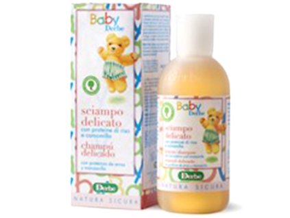 Jemný dětský šampon na vlasy 200ml