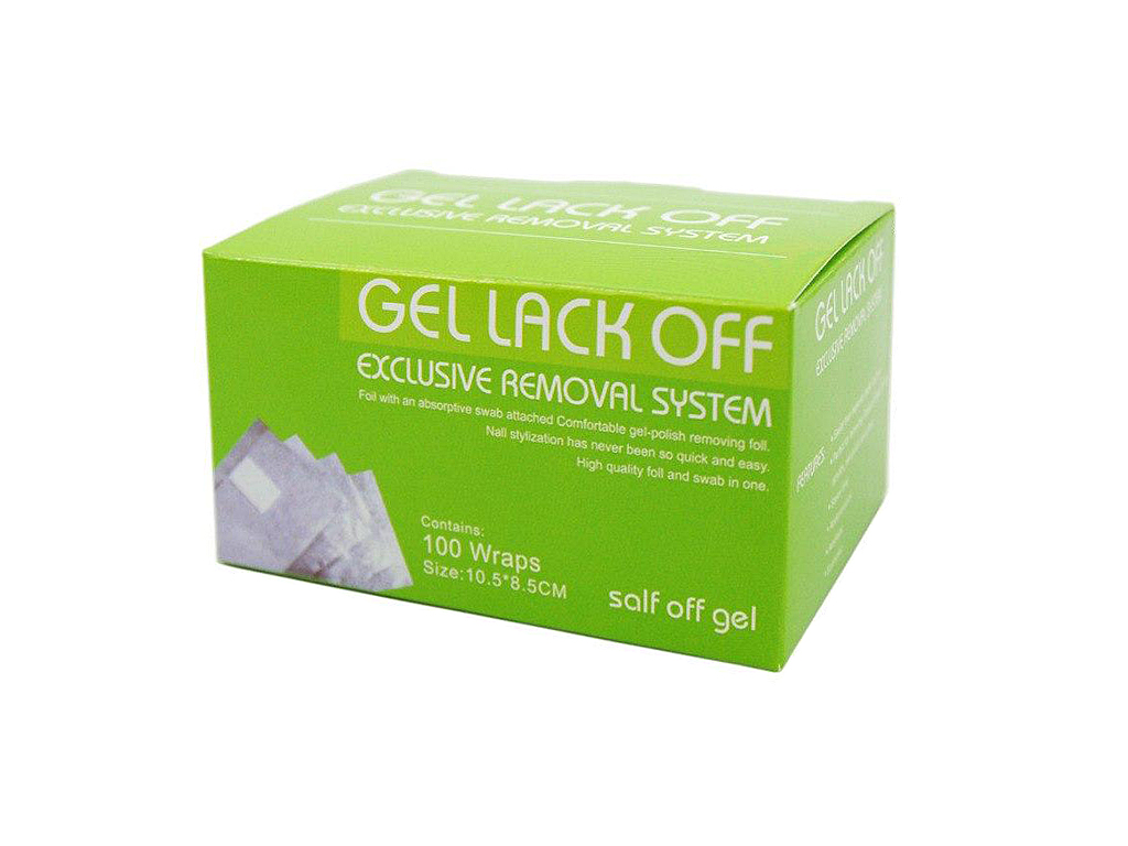 Levně BIO NAILS Remover fólie Velikost: 100 ks