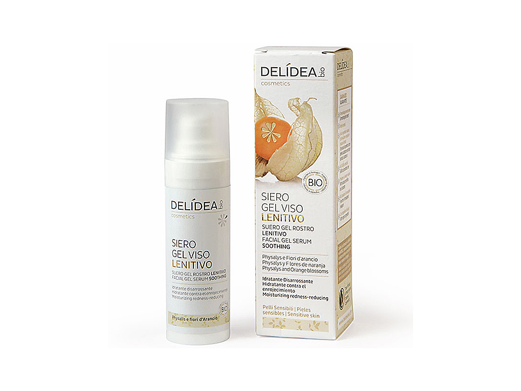 Levně Delidea Mochyně a pomerančový květ hydratační gelové sérum na obličej 30 ml