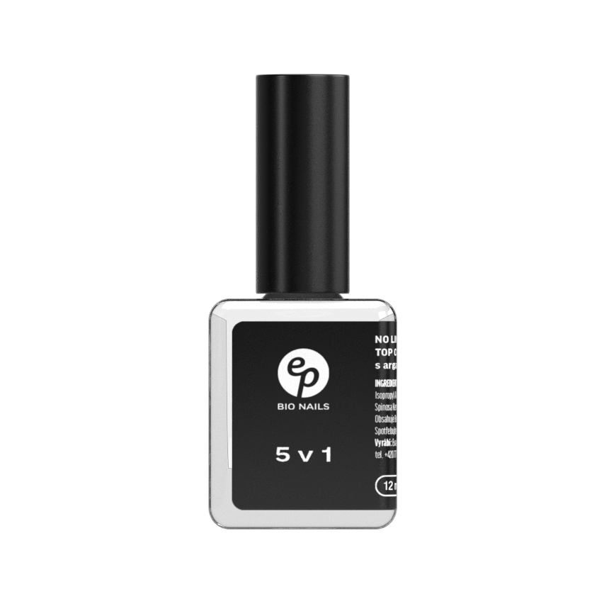 Levně BIO NAILS 5v1 zpevňující lak na nehty s arganovým olejem 12 ml