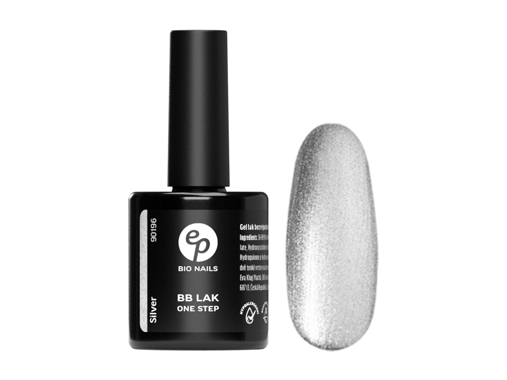 Levně BIO NAILS BB gel lak one step SILVER #020 7,5 ml