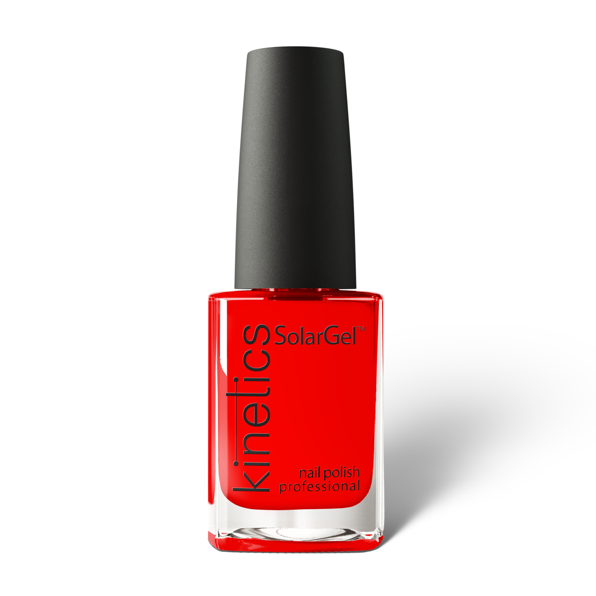 Levně Kinetics Lak na nehty Solargel #331 King Of Red 15 ml