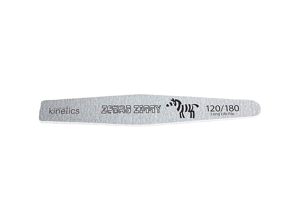 Levně KINETICS Zebra Ziggy Pilník profi 120/180 zebra edge šedý