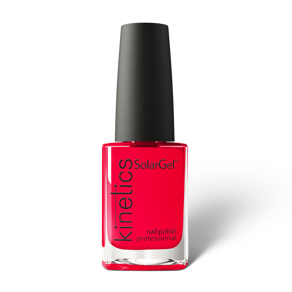 Levně Kinetics Lak na nehty Solargel #435 Get *Red* Done 15 ml