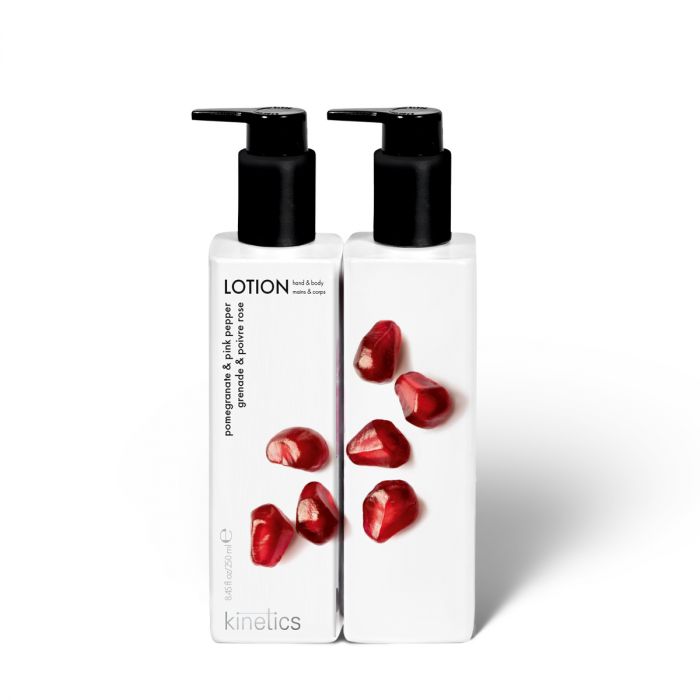 Levně Kinetics Krém na ruce a tělo POMEGRANATE & PINK PEPPER 250 ml