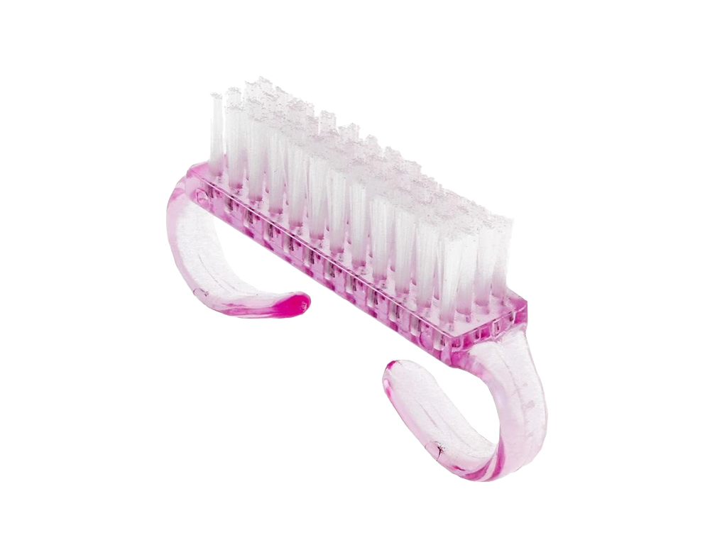 Levně BIO NAILS Kartáček na nehty malý Barva: fialová