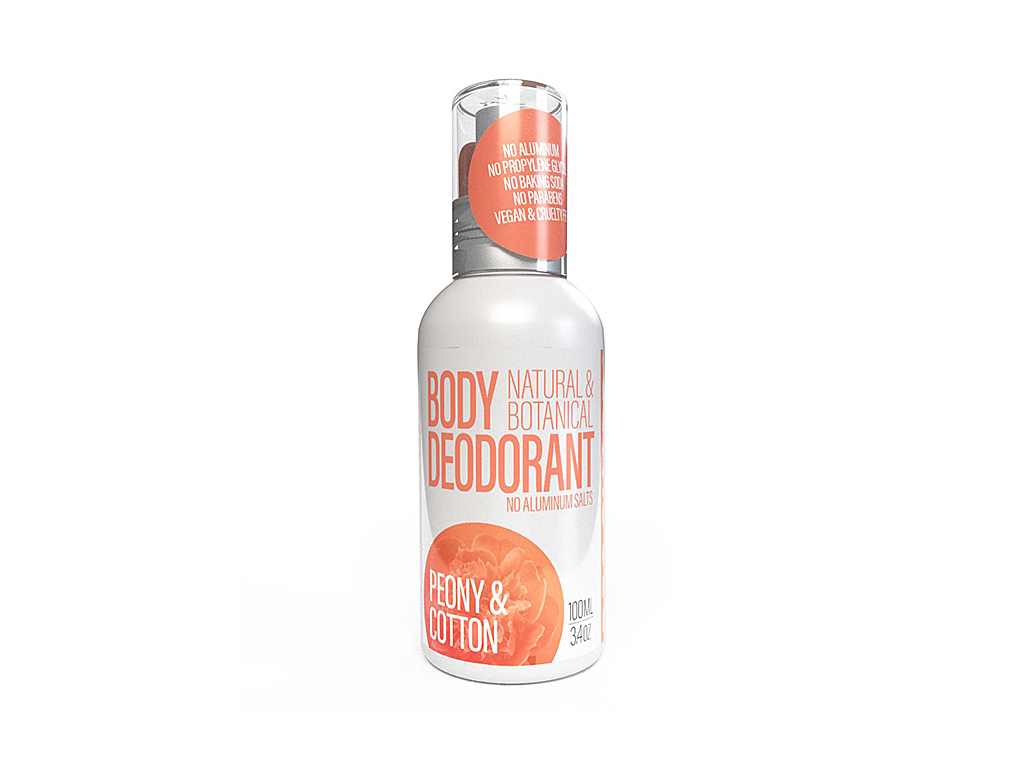 Levně Deoguard Deodorant přírodní ve spreji - pivoňka a květ bavlny 100 ml