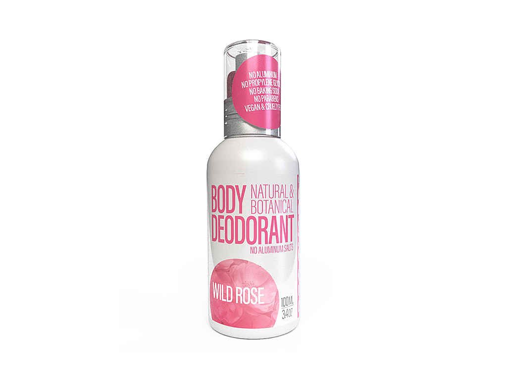 Levně Deoguard Deodorant přírodní ve spreji - divoká růže 100 ml