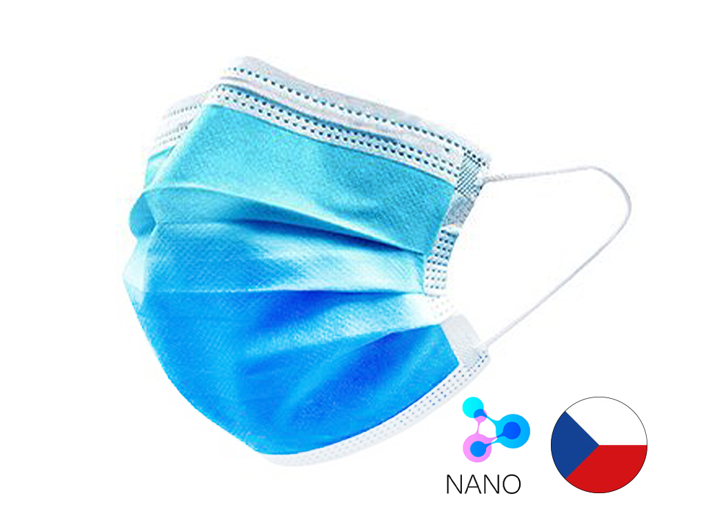 Levně BIO NAILS Rouška NANO 5 ks obličejová