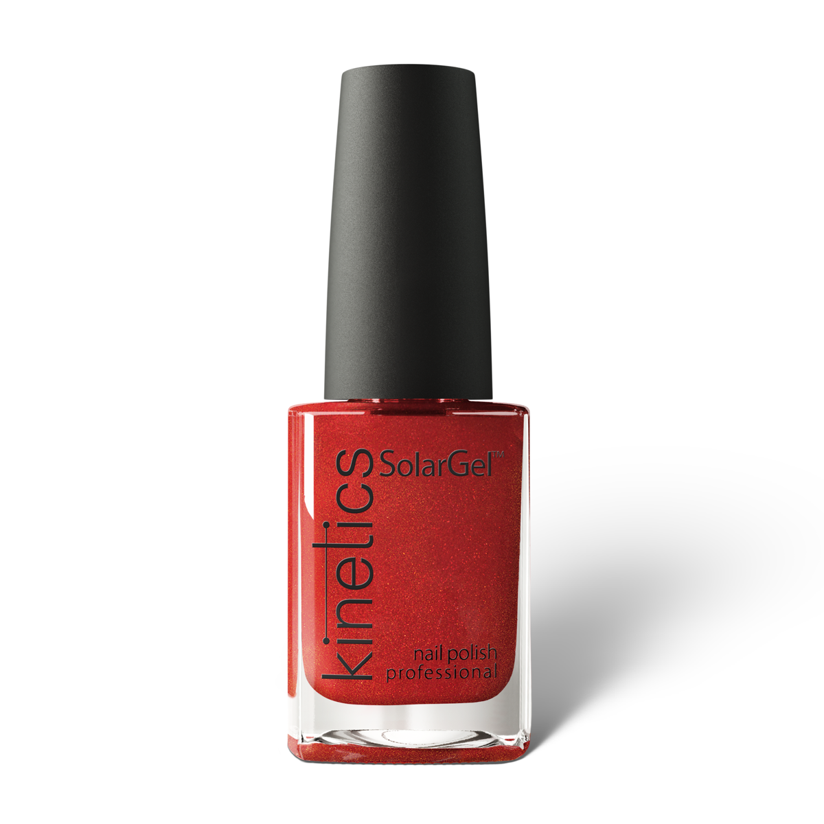 Levně Kinetics Lak na nehty Solargel #489 Iron Red 15 ml