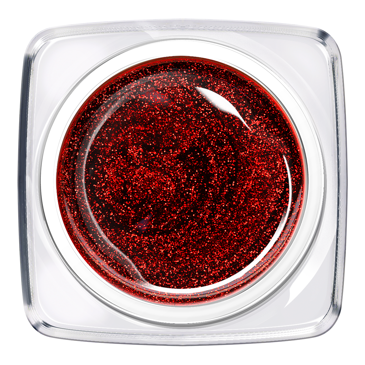 Levně BIO NAILS CHARM barevný gel 80229 Hellish Red 5 ml