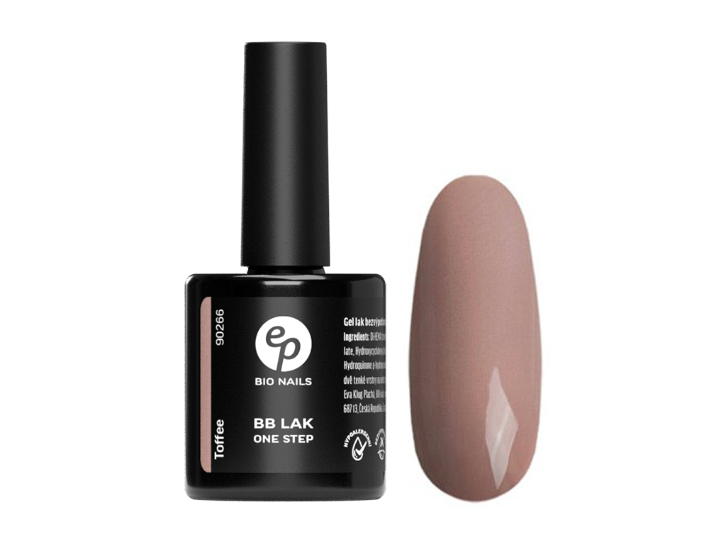 Levně BIO NAILS BB gel lak one step TOFFEE #113 7,5 ml