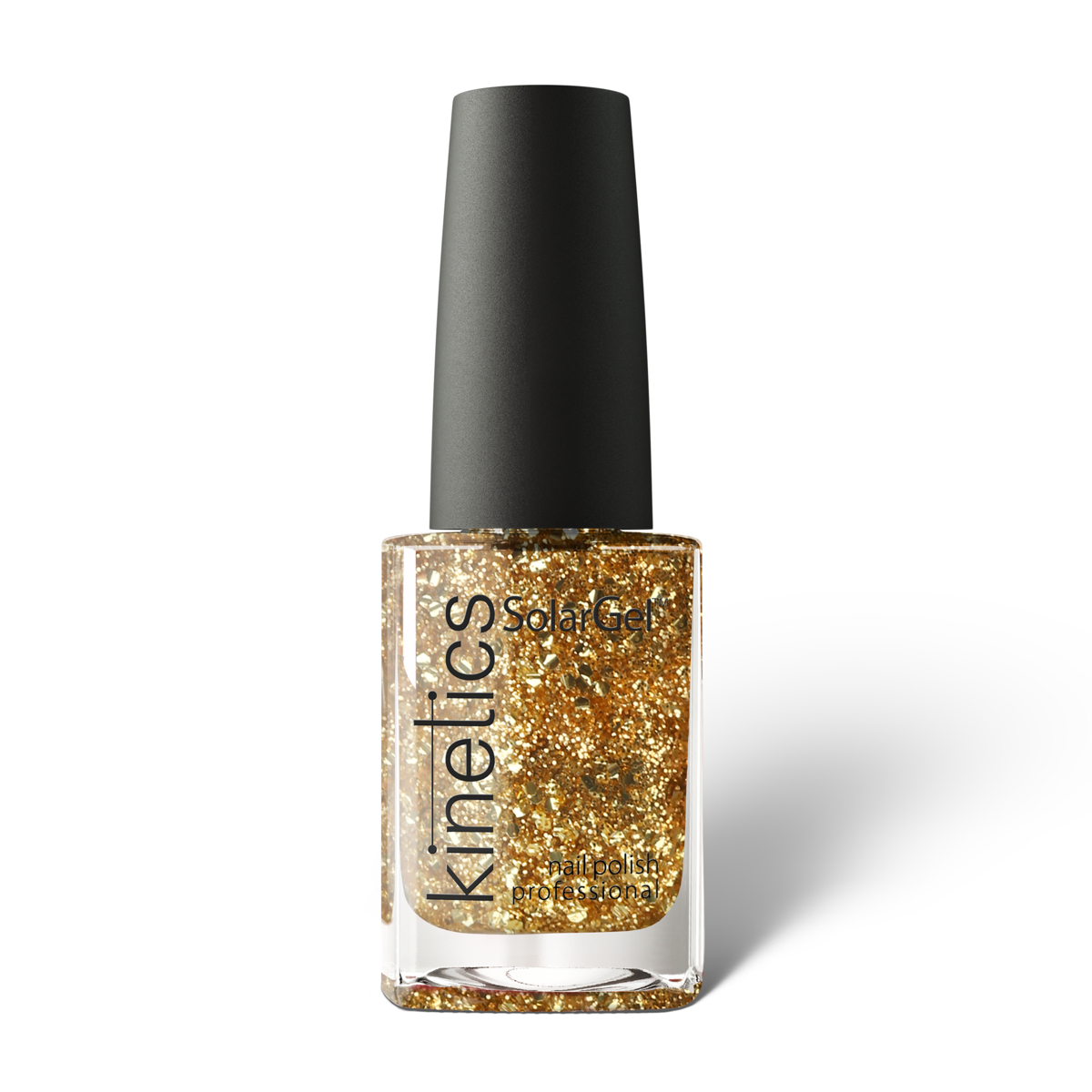 Levně Kinetics Lak na nehty Solargel #259 Goldy 15 ml