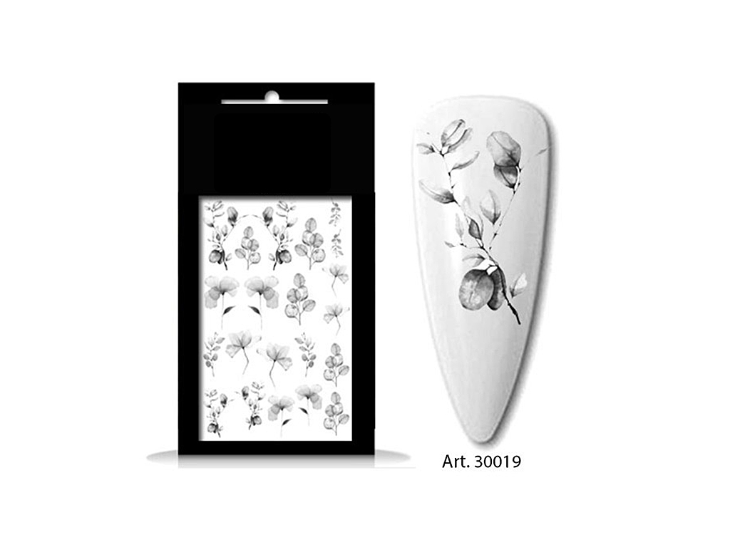 Levně BIO NAILS BIO-nails vodolepka 30019 květy
