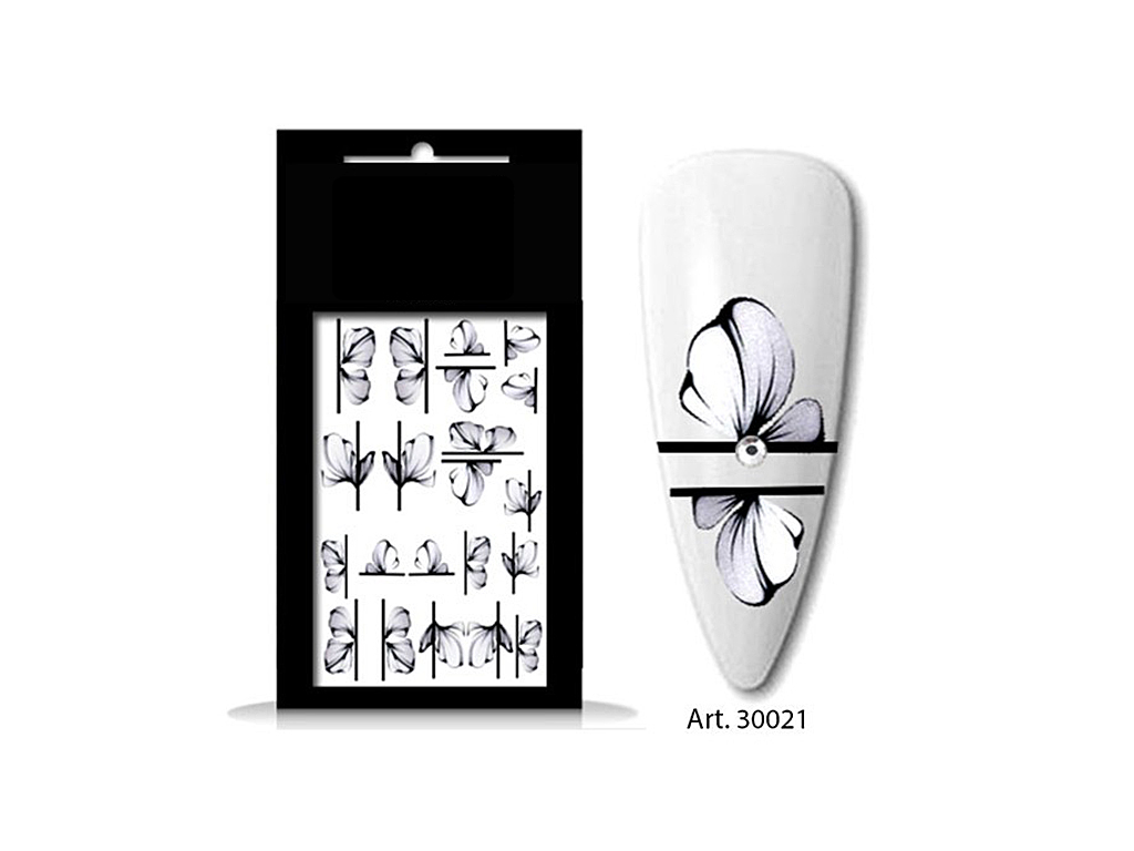 Levně BIO NAILS BIO-nails vodolepka 30021 květy
