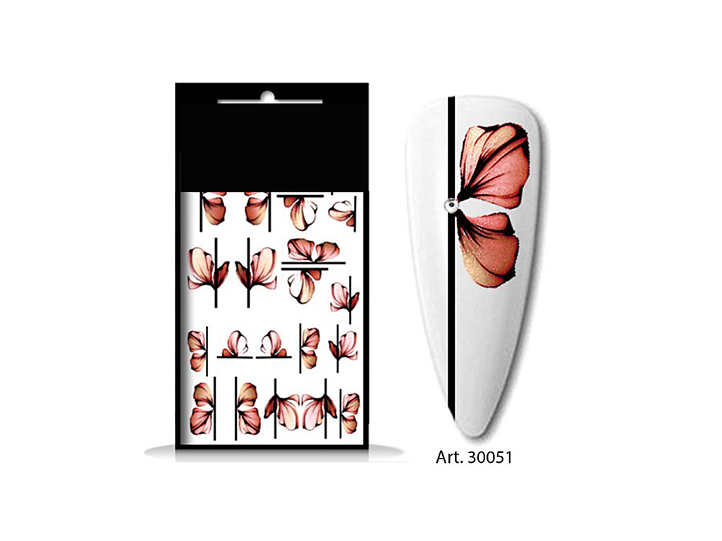 Levně BIO NAILS BIO-nails vodolepka 30051 květ