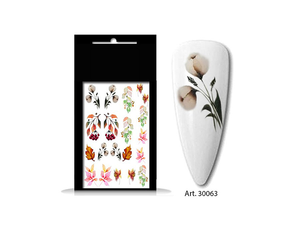 Levně BIO NAILS BIO-nails vodolepka 30063 květ