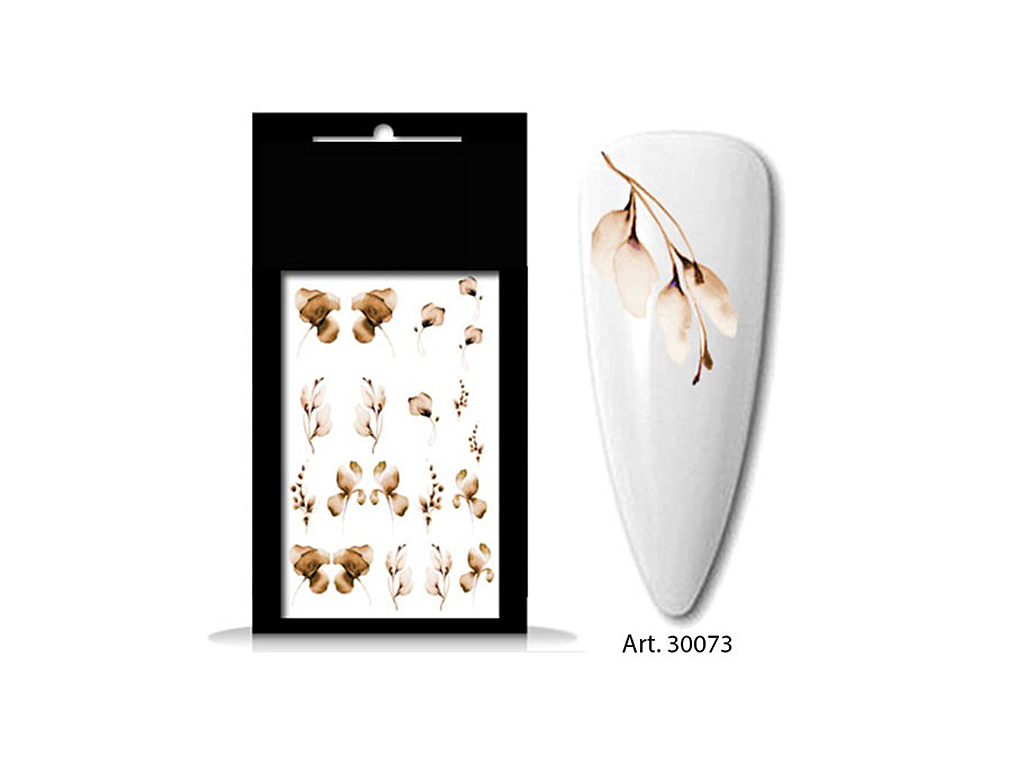 Levně BIO NAILS BIO-nails vodolepka 30073 květy