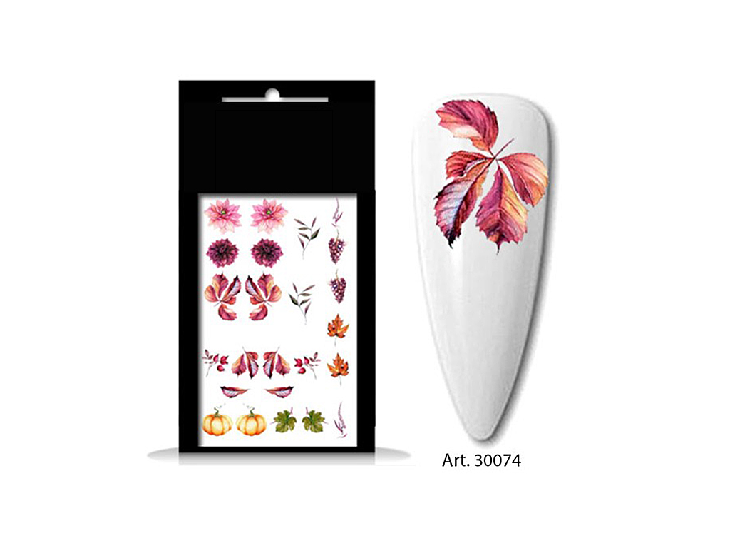 Levně BIO NAILS BIO-nails vodolepka 30074 květy