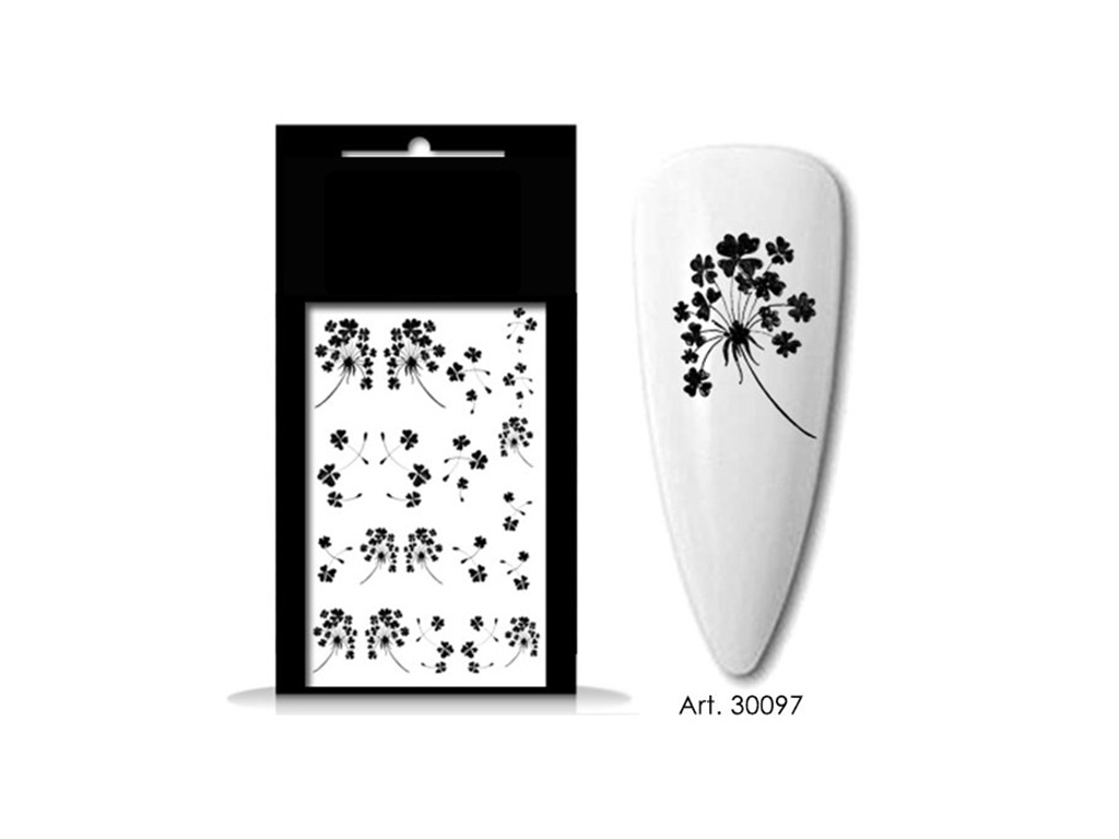 Levně BIO NAILS BIO-nails vodolepka 30097 jetel