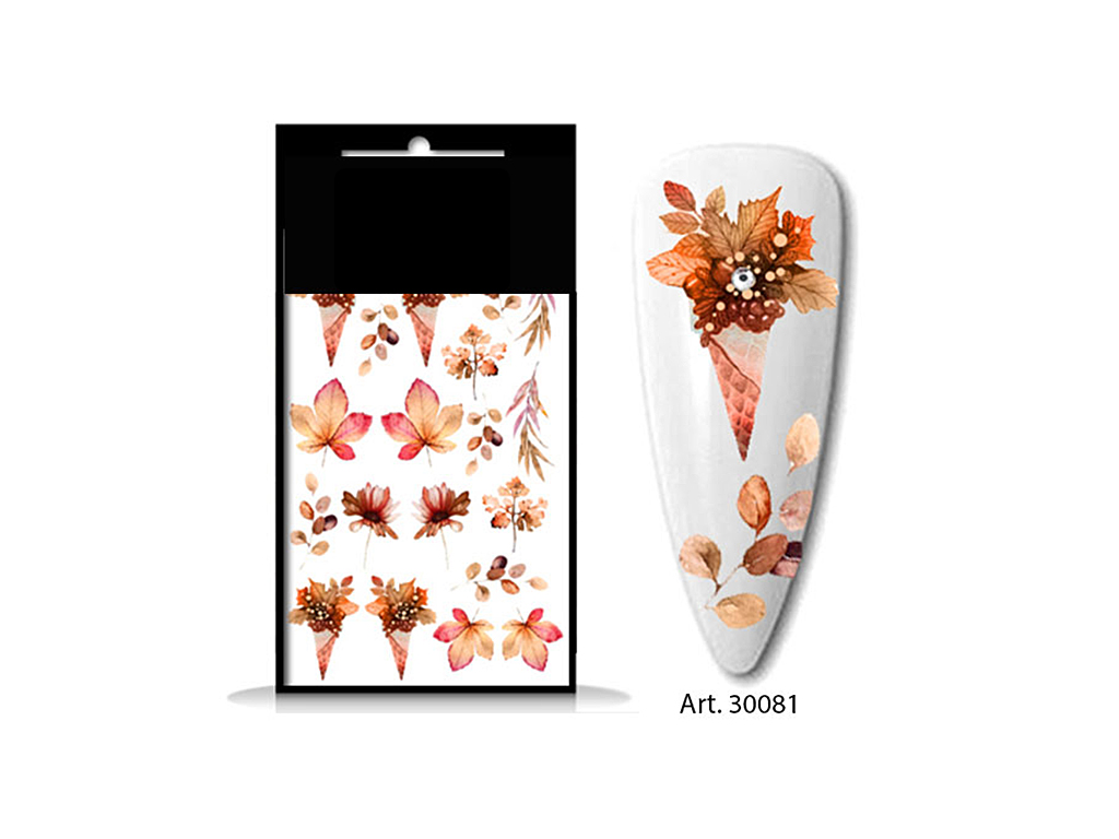 Levně BIO NAILS BIO-nails vodolepka 30081 podzim