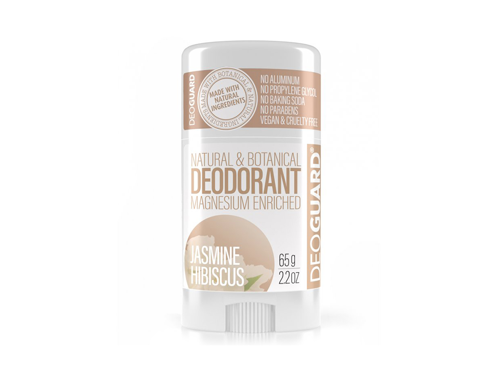 Levně Deoguard Deodorant přírodní tuhý - jasmín a ibišek 65 g