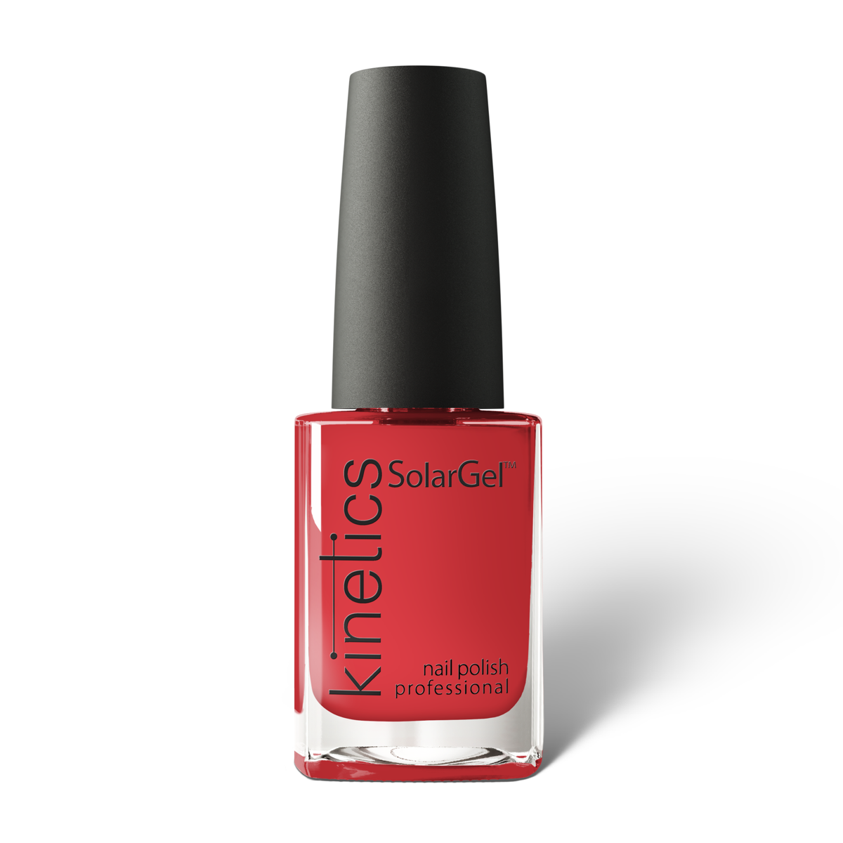 Levně Kinetics Lak na nehty Solargel #076 Bonnie Red 15 ml