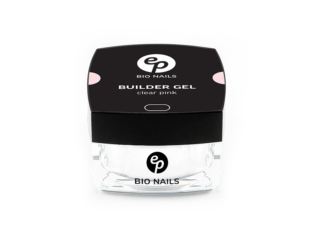 BUILDER CLEAR PINK modelovací hypoalergenní gel BIO NAILS Objemy: 50 ml