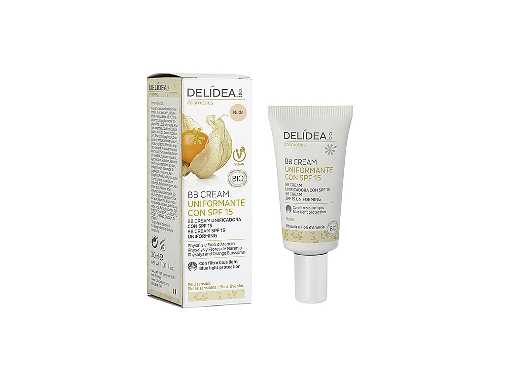 Delidea Mochyně a pomerančový květ BB krém s UV filtrem NUDE 30 ml