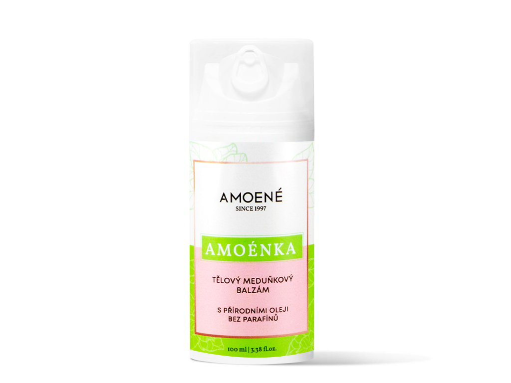 Levně Amoené AMOÉNKA vazelína na pokožku meduňka 100 ml
