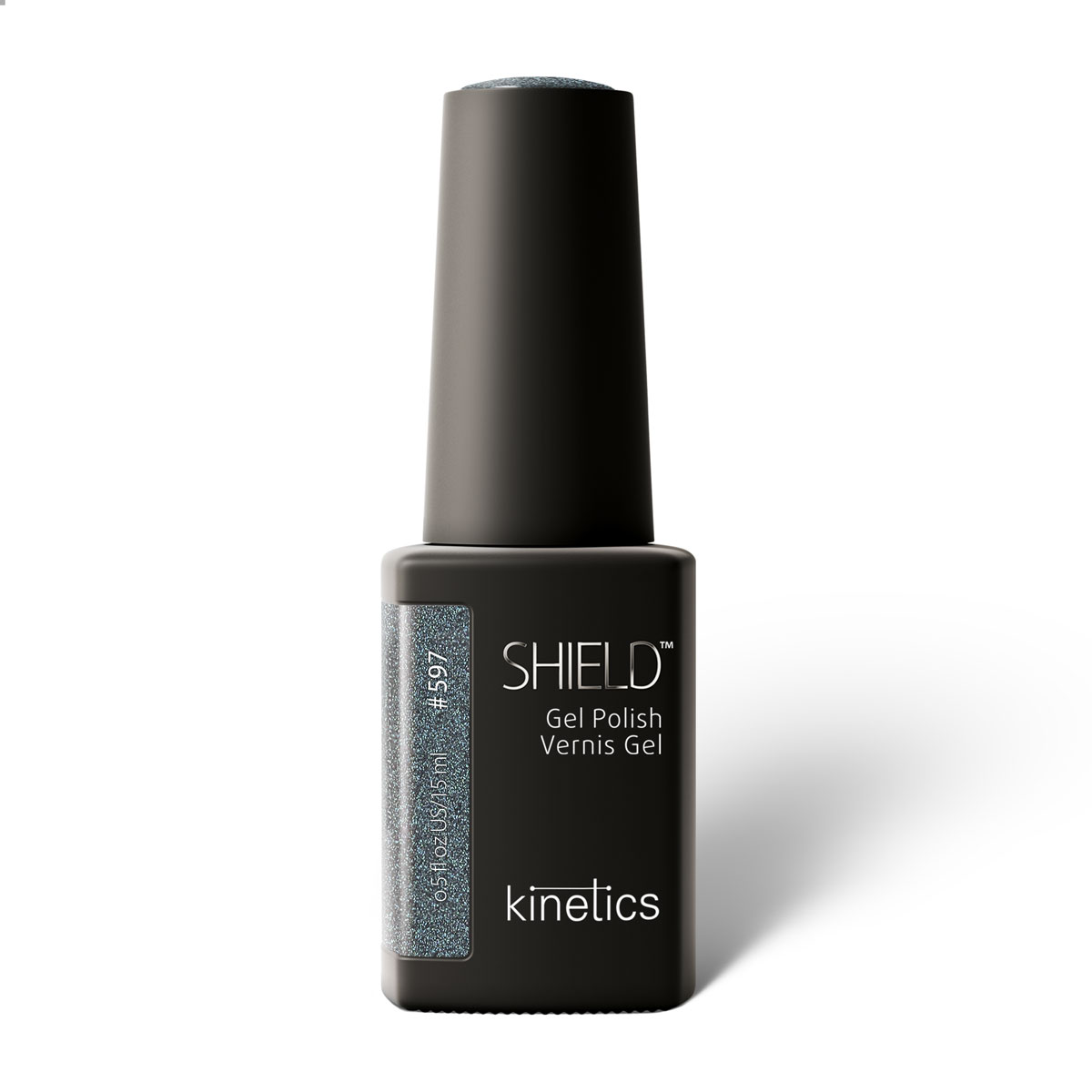 Kinetics Gel lak Shield #597 Silver Phenomenon 15 ml