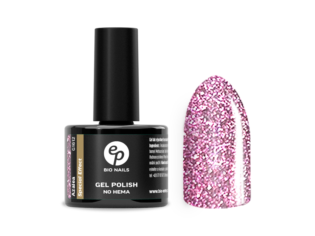 Gel lak Bio nails AZALEA special effect no hema 8 ml