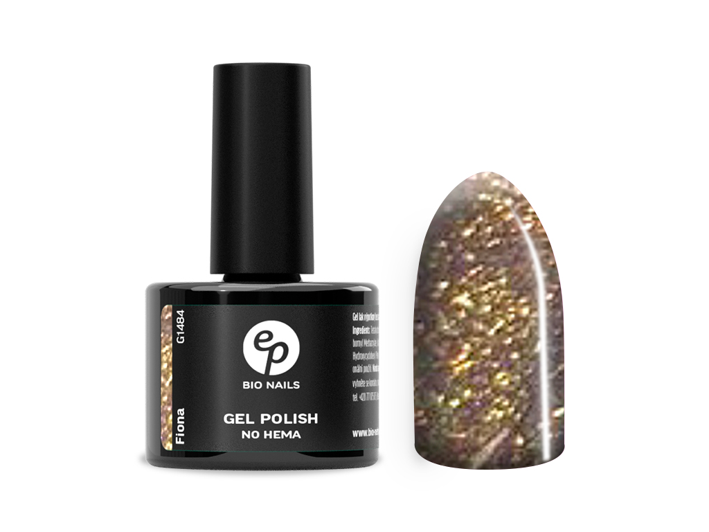 Gel lak Bio nails FIONA special effect no hema 8 ml