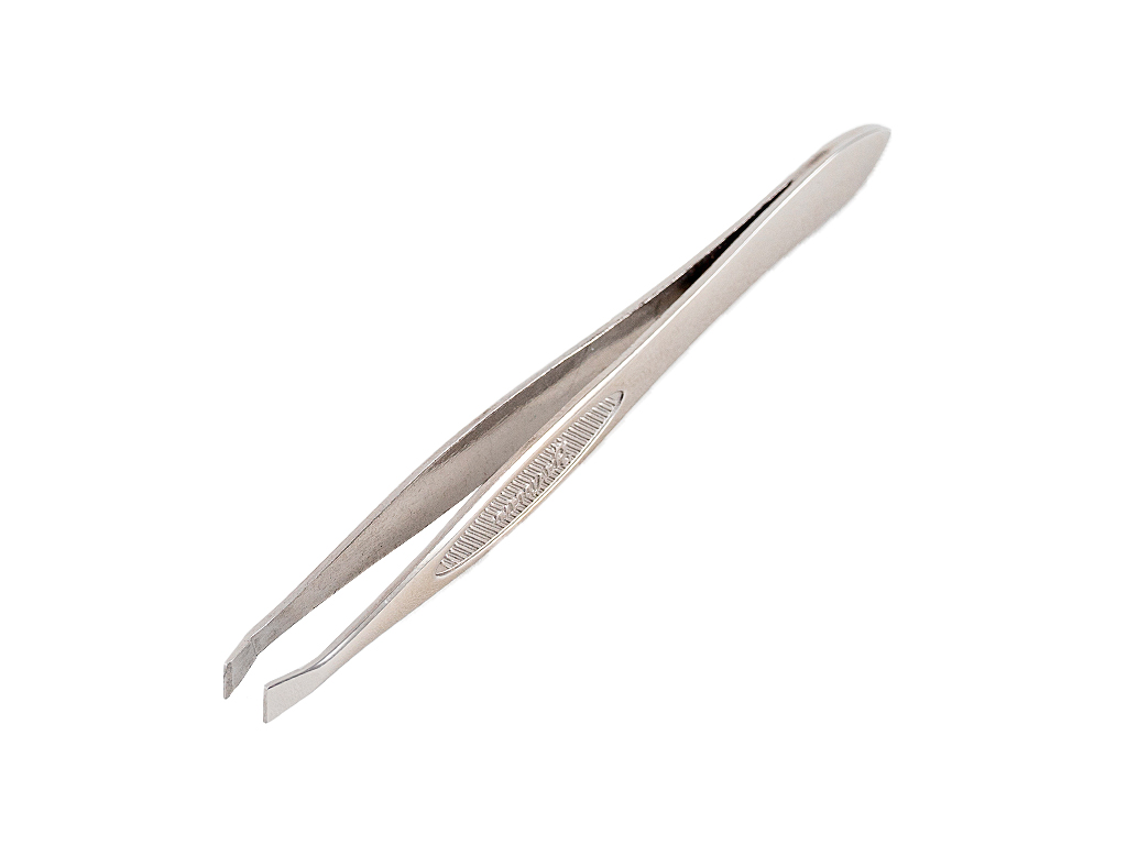 Levně BIO NAILS Pinzeta profesionální kosmetická zkosená 117A