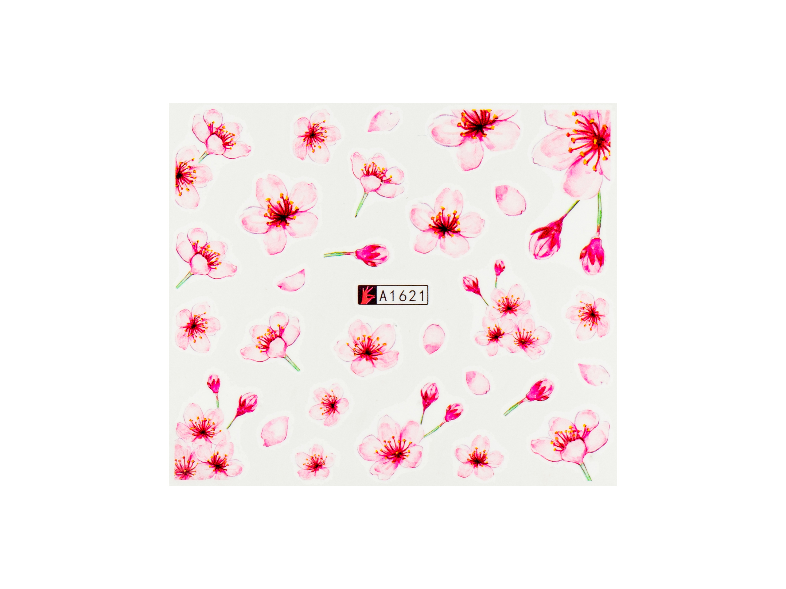 Levně BIO NAILS Vodolepka A1621 květy