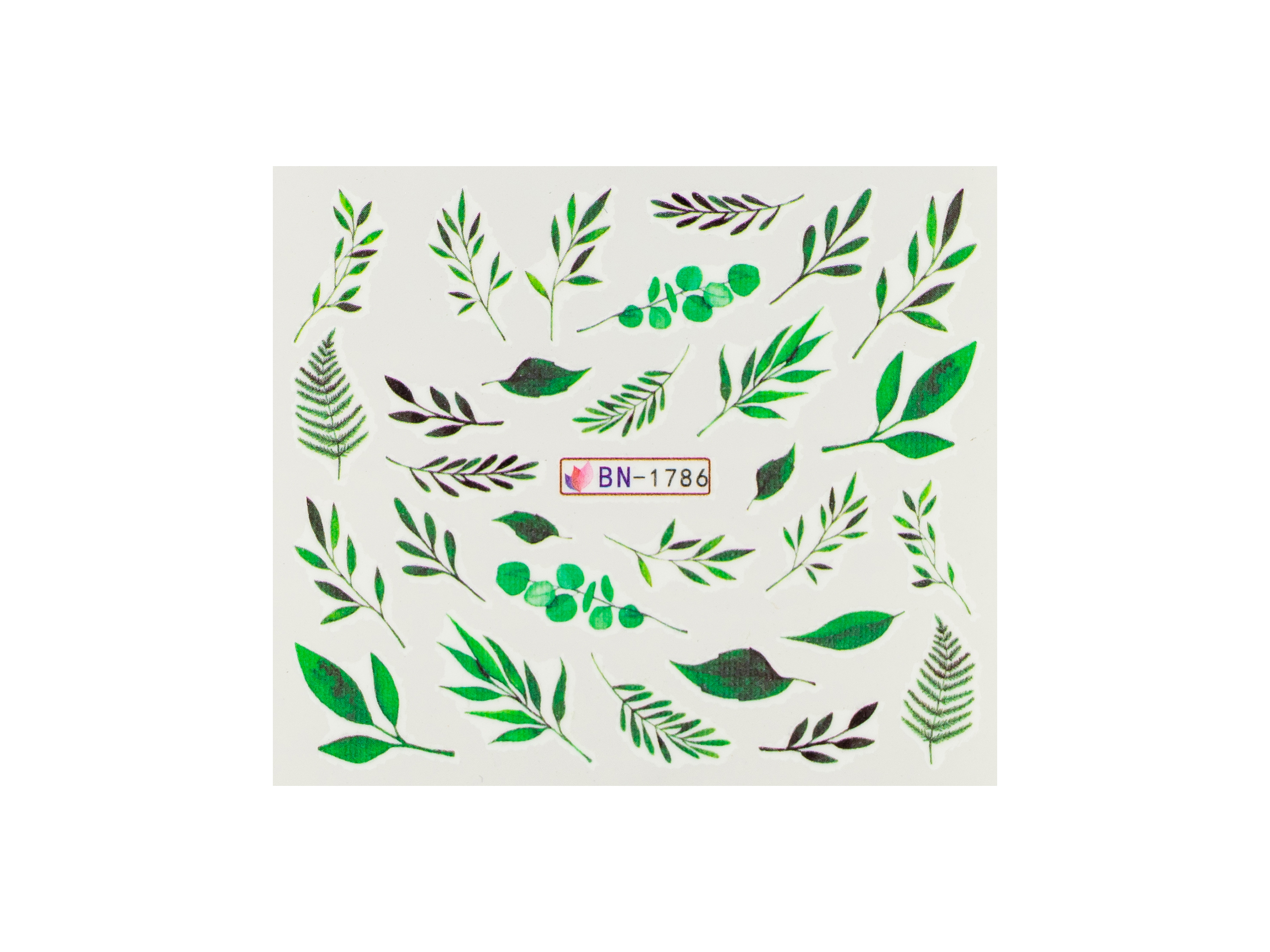 Levně BIO NAILS Vodolepka BN-1786 listy