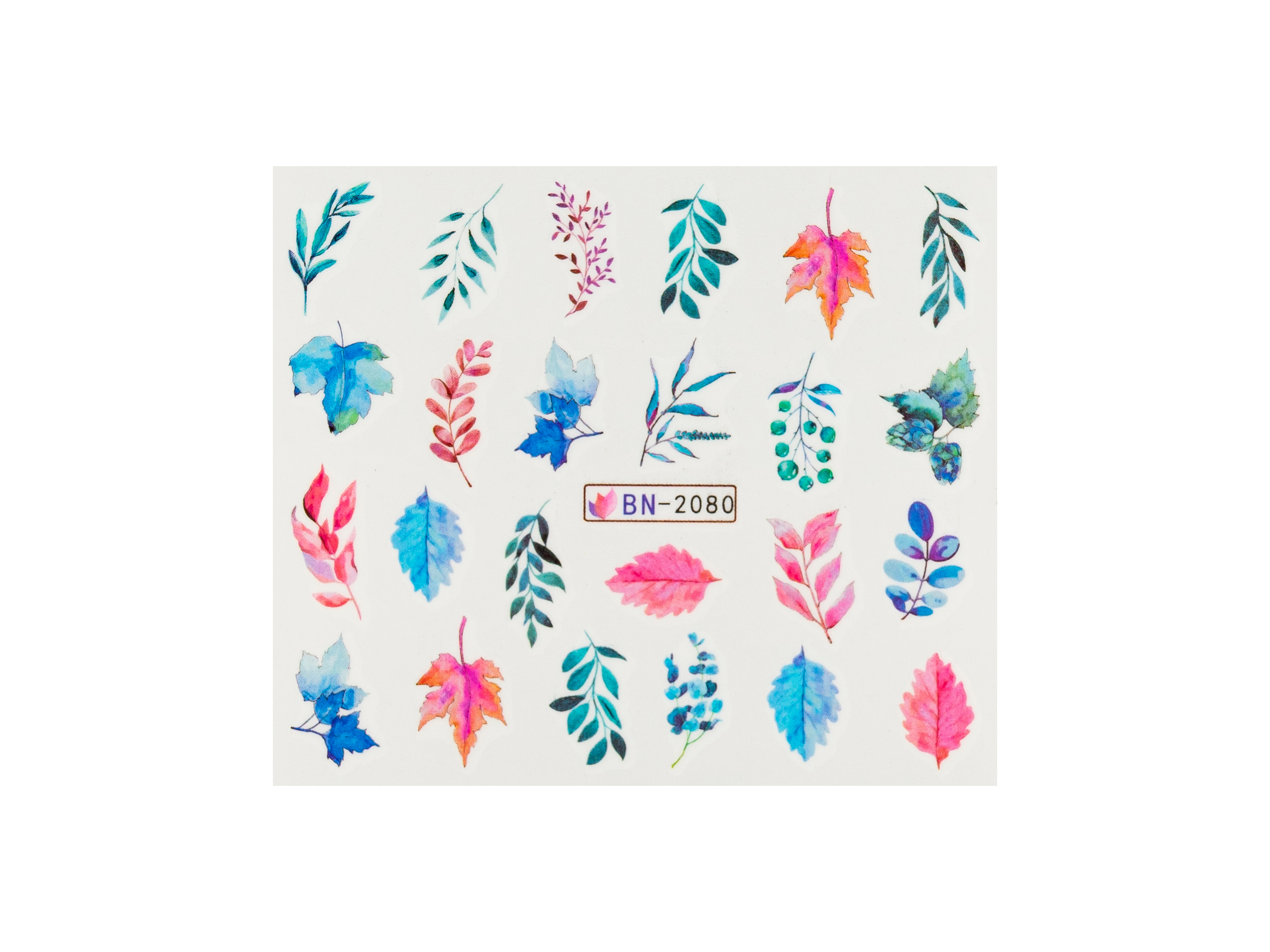 Levně BIO NAILS Vodolepka BN-2080 listy